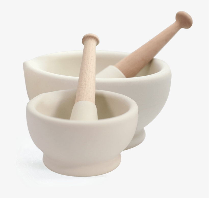 Mortar & Pestle - Ceramic Mortar And Pestle Png, transparent png download