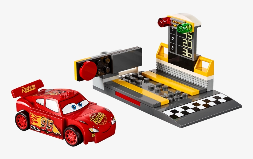 Lightning Mcqueen Speed Launcher - Lightning Mcqueen Lego Juniors, transparent png download