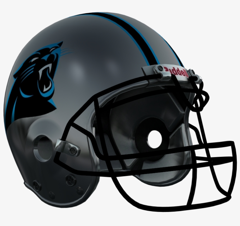 Buffalo Bills, Buffalo Bills, Carolina Panthers - Football Helmet, transparent png download