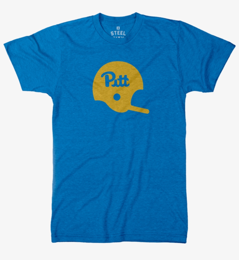 Pitt Helmet T-shirt - Ucla Alumni T Shirt, transparent png download