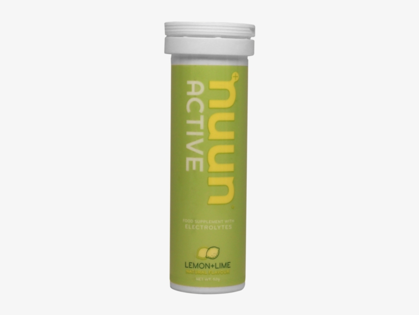 Lemon Lime Nuun Active, Png - Nuun Active Electrolyte Hydration Tablets, transparent png download