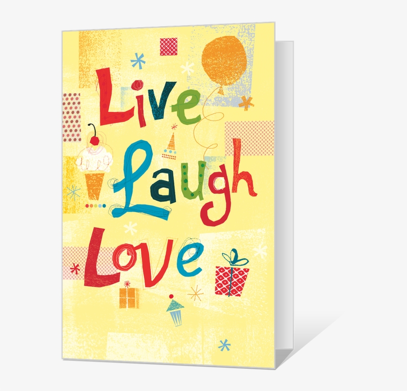 Live Laugh Love Printable - Love, transparent png download