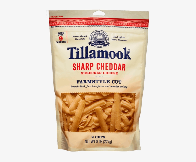 Tillamook Shredded Mexican Monterey Jack, transparent png download