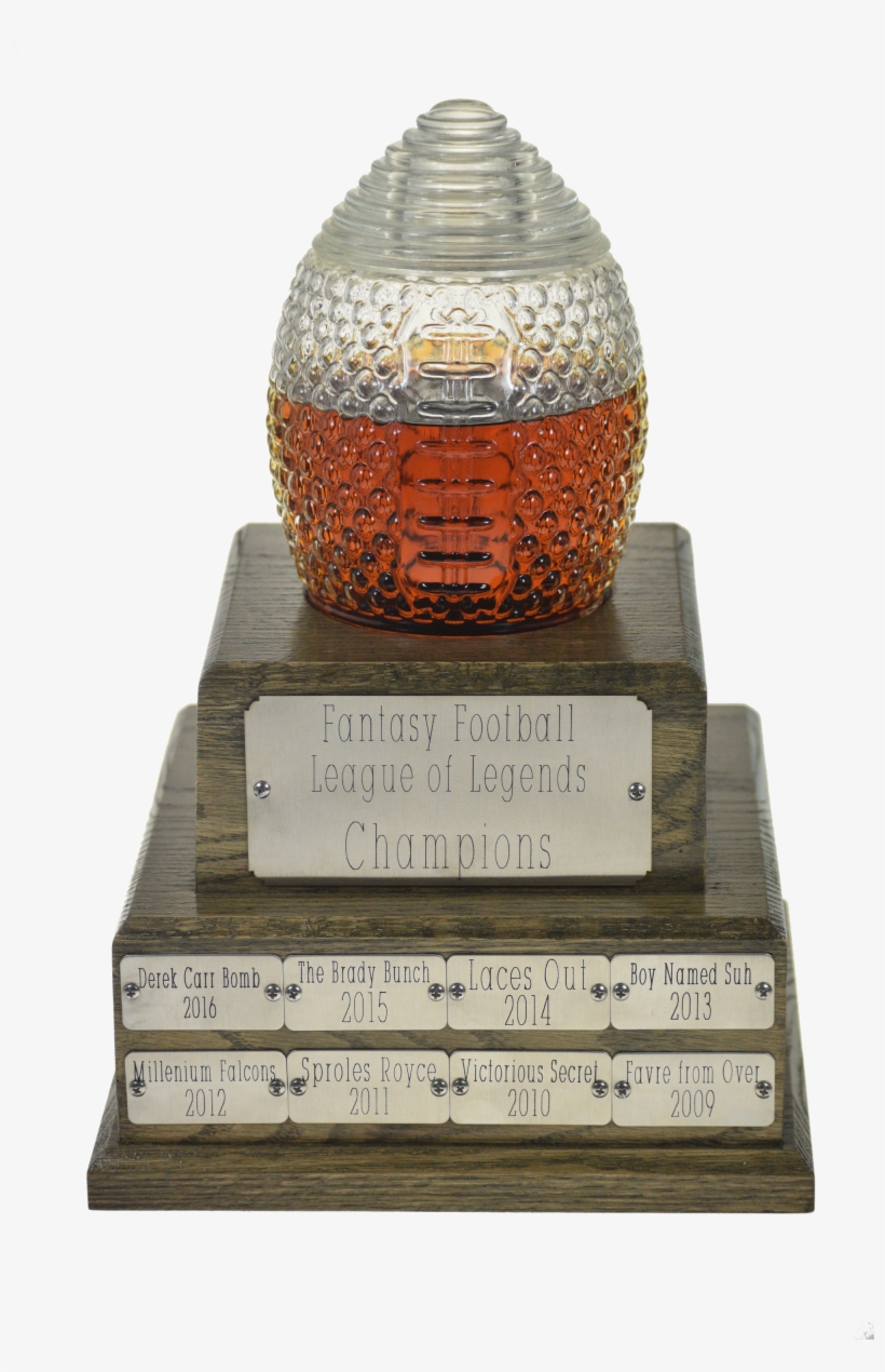 Perpetual Fantasy Football Trophy Decanter - Fantasy Football Trophy Decanter, transparent png download