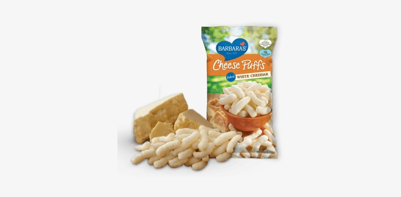 Barbaras Product Image - Barbara's Cheese Puffs White Cheddar, transparent png download