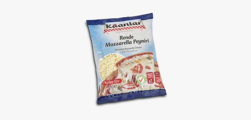 Shredded Mozzarella Cheese - Kaanlar Küp Mozzarella, transparent png download