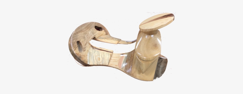 Caballo Azteca Saddle Tree Charro Wood 15" - Horse, transparent png download