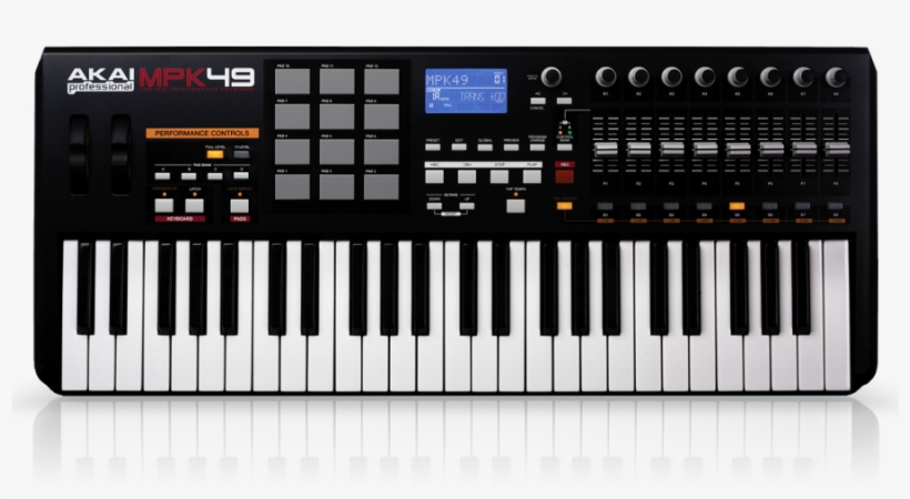 Mpk49 Usb / Midi Controller - Akai Mpk49, transparent png download