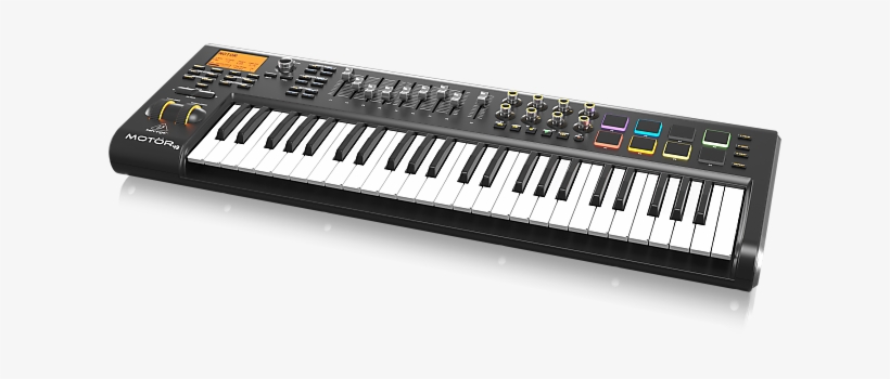 Behringer Motör 49 49-key Usb Midi Controller Keyboard - Behringer Motör 49, transparent png download