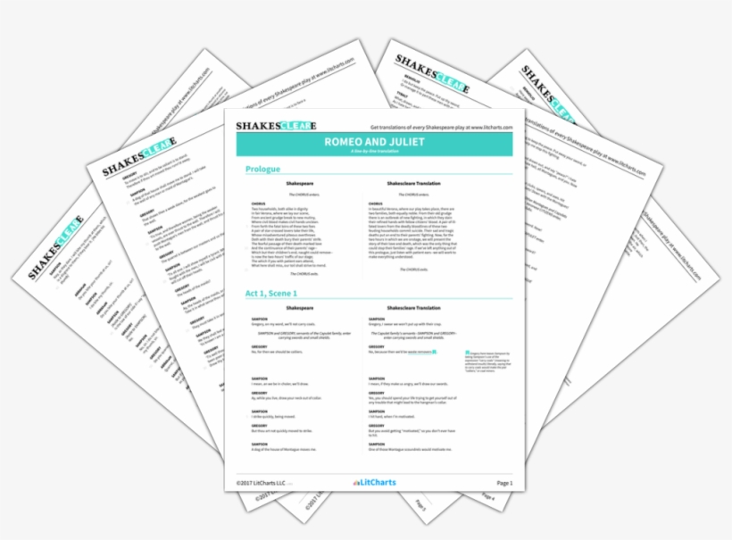 The Litcharts Shakespeare Translation Of Romeo And - Study Guide The Hate U Give, transparent png download