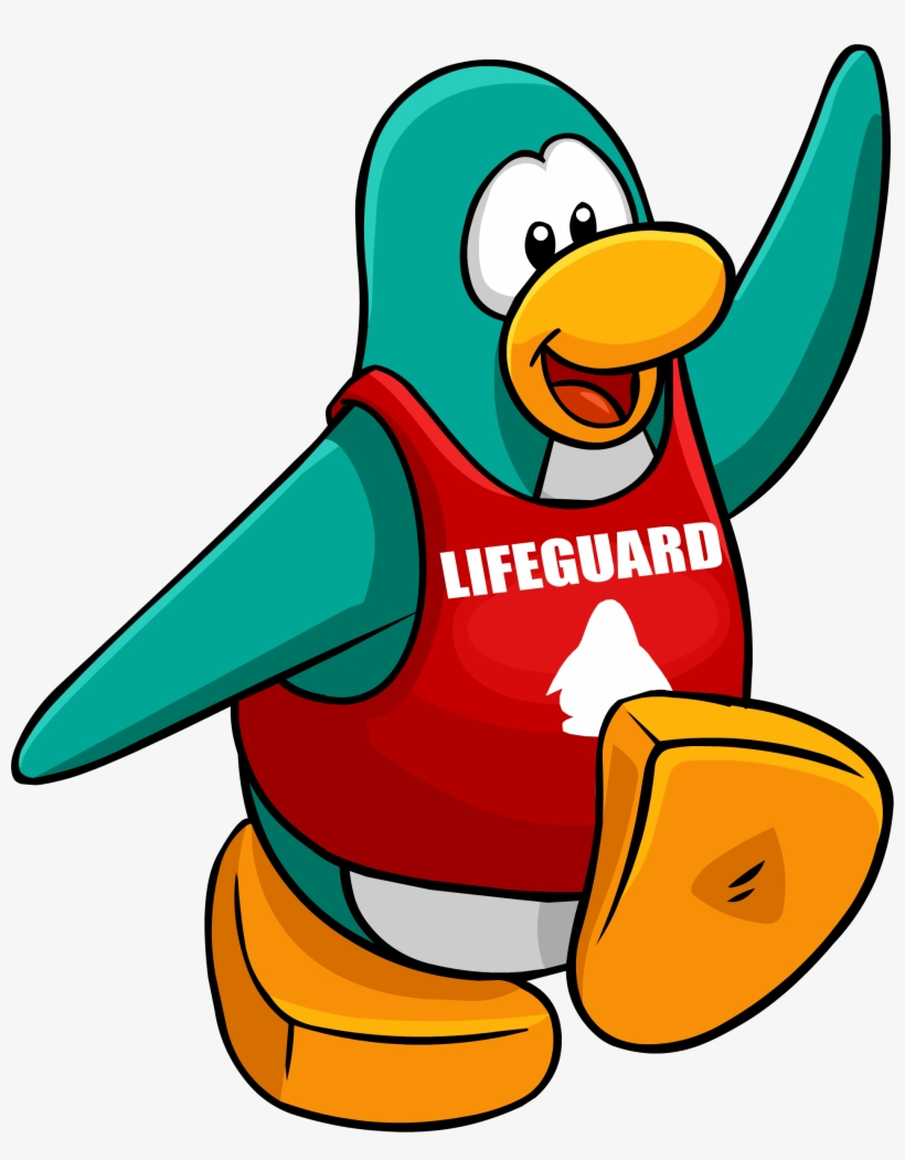 Penguin Style Jan 2012 7 - Lifeguard Clip Art Transparent, transparent png download