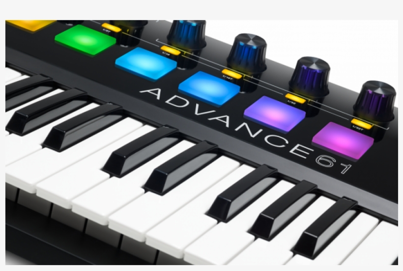 Image - Akai Advance 61 Controller Keyboard, transparent png download