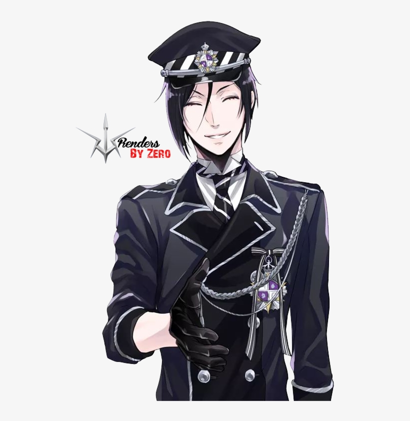Sebastian Michaelis Render 1 By Zero961221 - Sebastian Michaelis Render, transparent png download