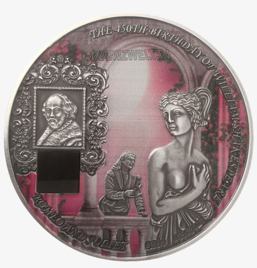 1,000 Francs Cfa Benin 2014 Romeo & Juliet - Dime, transparent png download