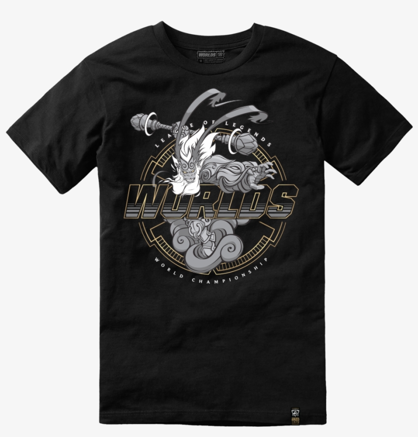 Worlds 2017 Radiant Wukong Tee - League Of Legends World Championship, transparent png download