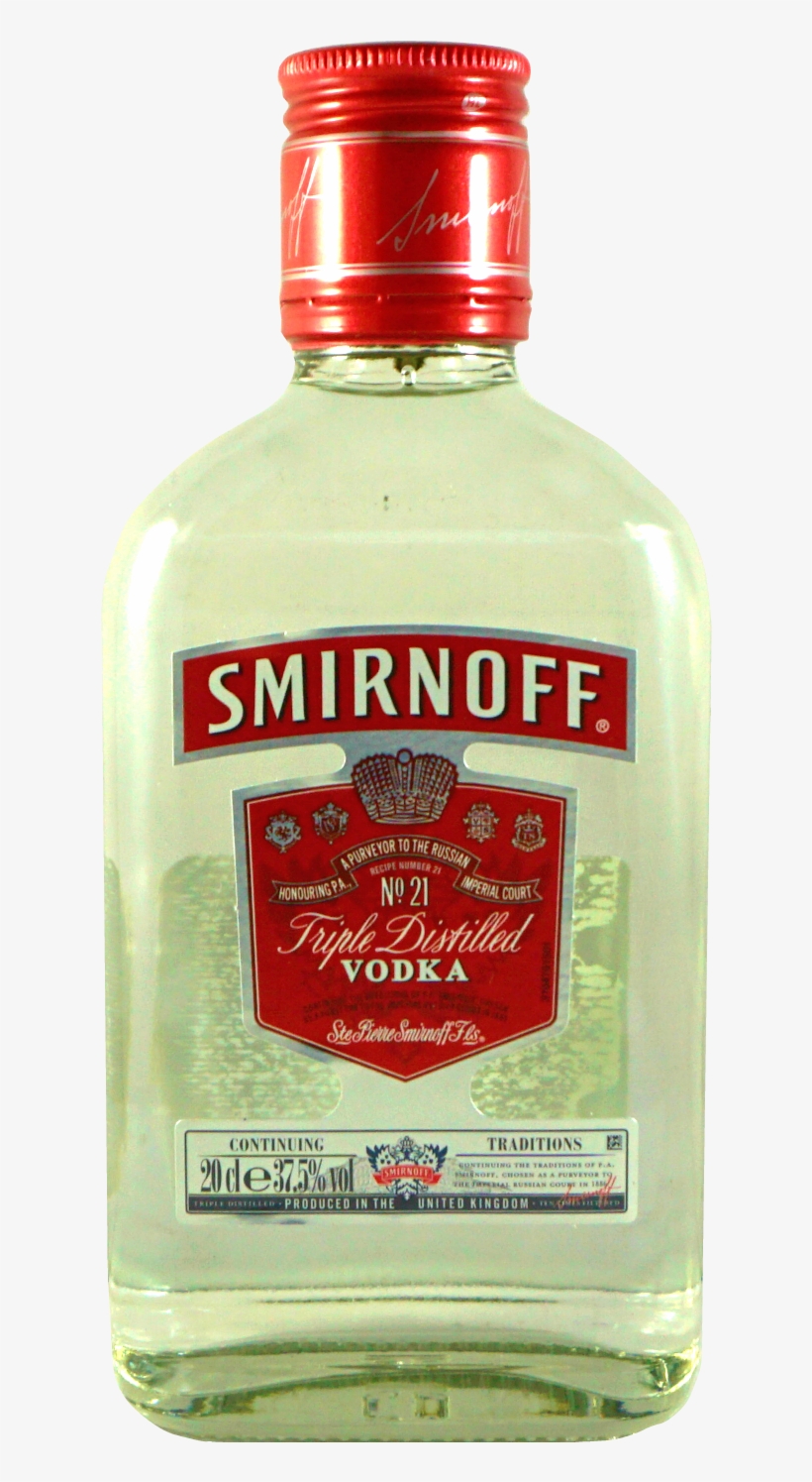 Smirnoff Red Vodka - Smirnoff Red (35cl) Plain Vodka, transparent png download