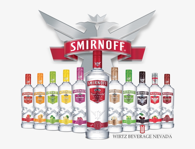 Smirnoff Vodka - 1.75 L Bottle, transparent png download