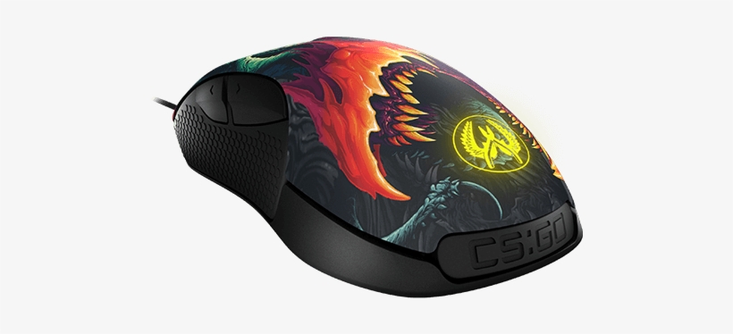 Product Alt Image Text - Steelseries Rival 300 Cs Go Hyper Beast Edition, transparent png download