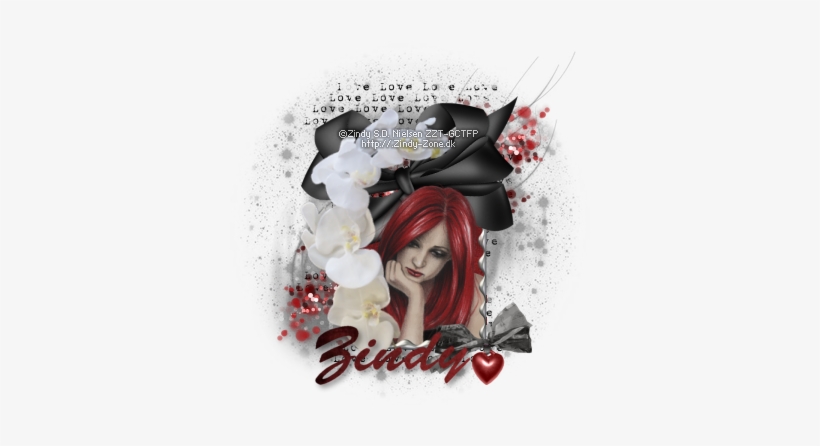 Gothic Heart - Rose, transparent png download