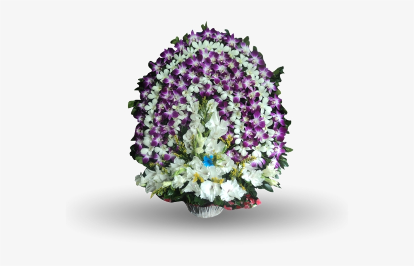 Picture Of Enchanted Orchid,gladiolus,silsila Bouquet - Gift, transparent png download