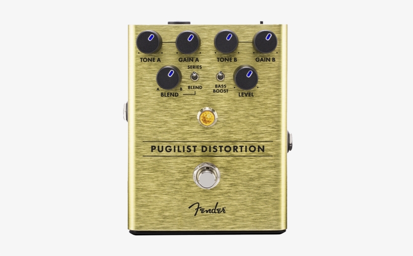 Fender Pugilist Distortion Pedal, transparent png download