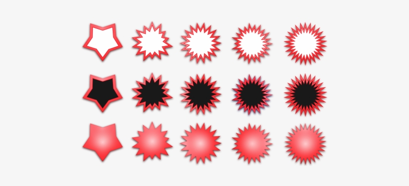 Burst,star,burst,red - Imagens De Anuncio Promocao, transparent png download