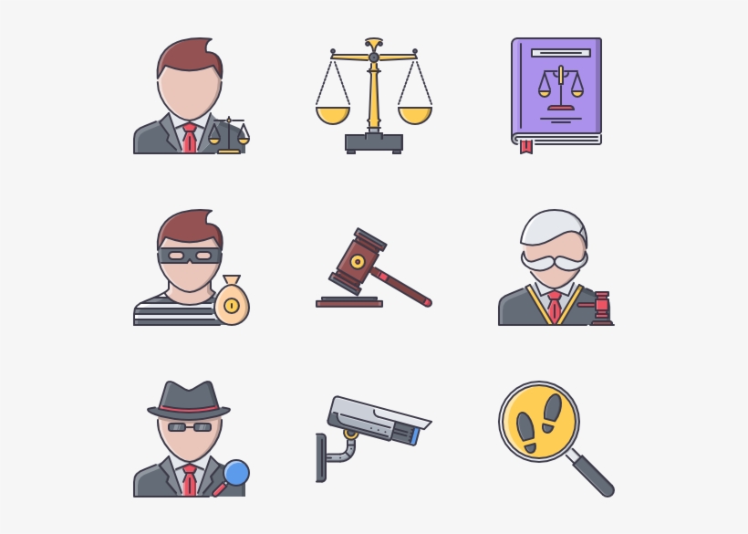 Law 25 Icons - Law, transparent png download