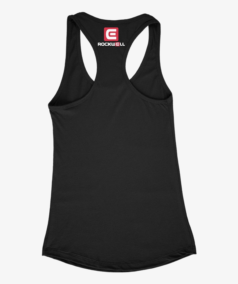 Women's Rockwell Burst Fit Tank - Woman, transparent png download