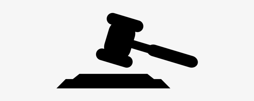 Judge Hammer Rubber Stamp - Judge, transparent png download