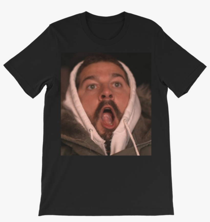 Shia Labeouf ﻿classic Kids T-shirt - Shia Labeouf Face, transparent png download