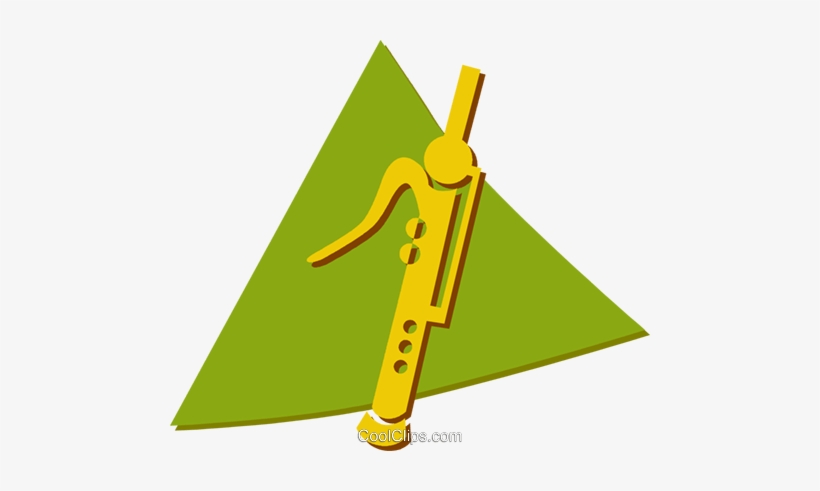 Bassoon Royalty Free Vector Clip Art Illustration - Clip Art, transparent png download