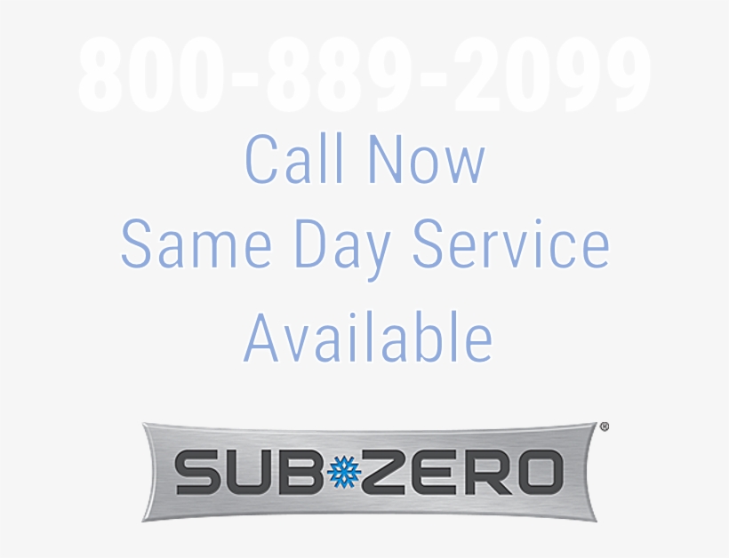 Authorized Refrigeration Llc Sub-zero Repair By Authorized - Sub-zero, transparent png download