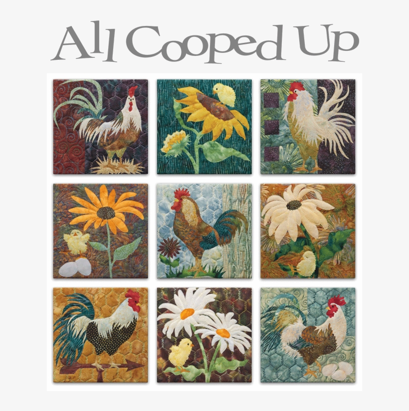 Panel Quilts With Applique, transparent png download