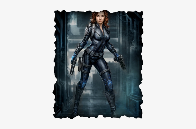 Black Widow - Black Widow Vs Catwoman, transparent png download