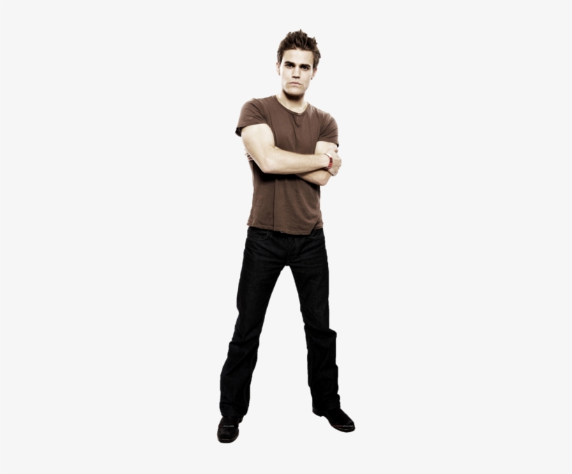 Share This Image - Full Body Paul Wesley, transparent png download