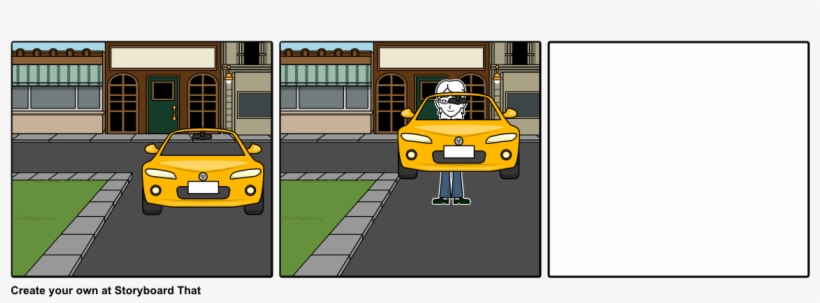 Car Accident - Storyboard, transparent png download