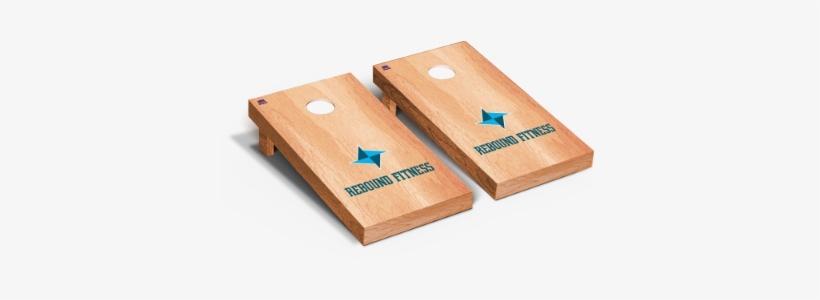 & Custom Boards - Victory Tailgate Stripe Hardcourt Version Cornhole, transparent png download