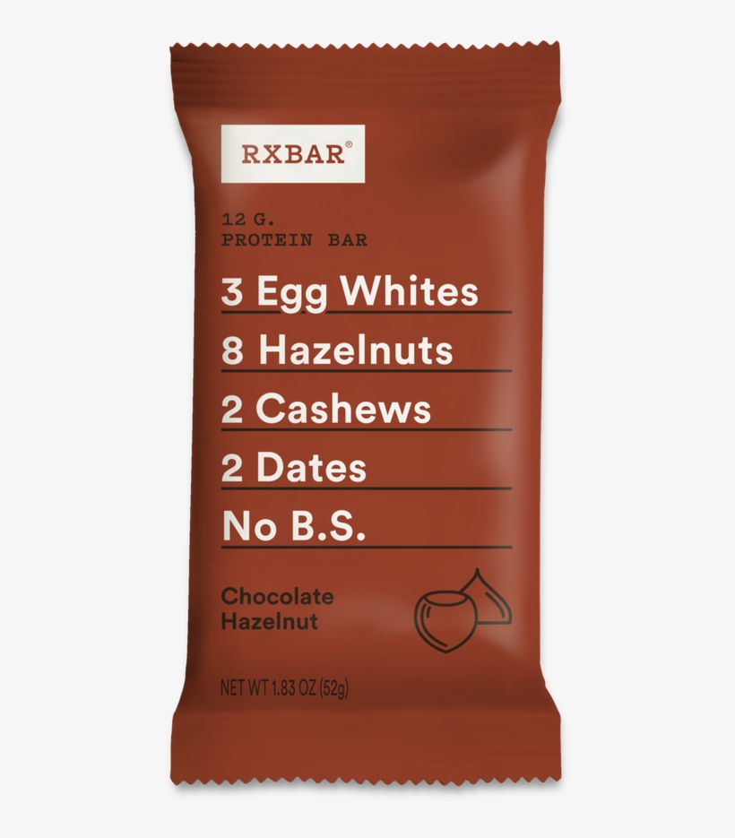 Rx Bar Chocolate Hazelnut - Rx Bars New Flavors, transparent png download