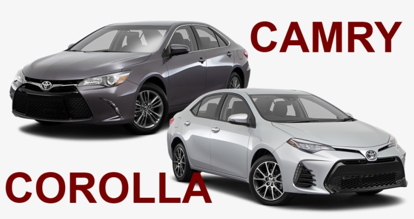 Toyota Camry And Toyota Corolla - Тойота Камри И Королла, transparent png download