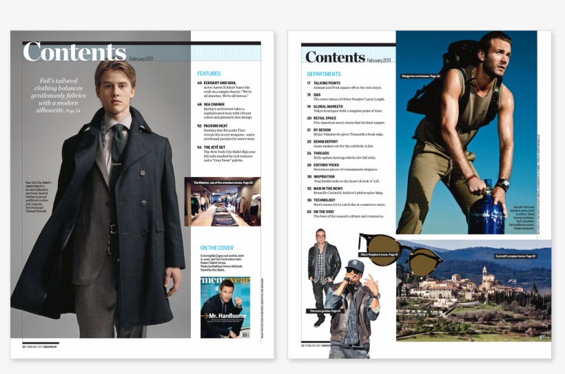 Graphic Design And Art Direction For Front Of Book, - Fashion Magazine Design, transparent png download
