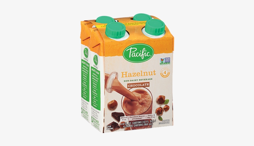 Hazelnut Chocolate 4s - Pacific Natural Foods Non Dairy Beverage - Hazelnut, transparent png download