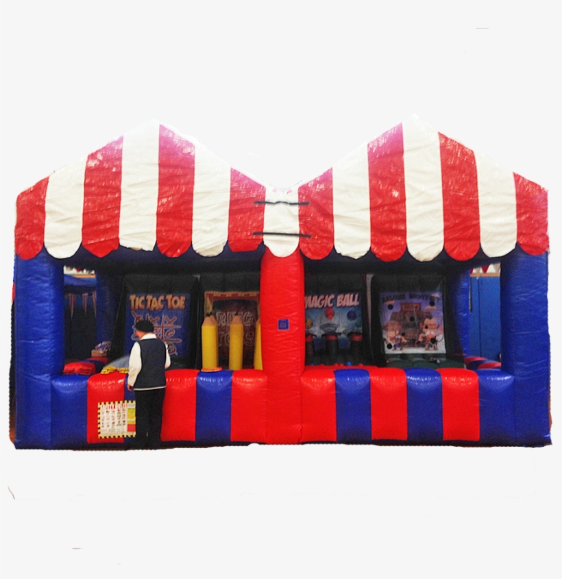 Inflatable Carnival Tent With Four Games Makes Any - Power Supply, transparent png download