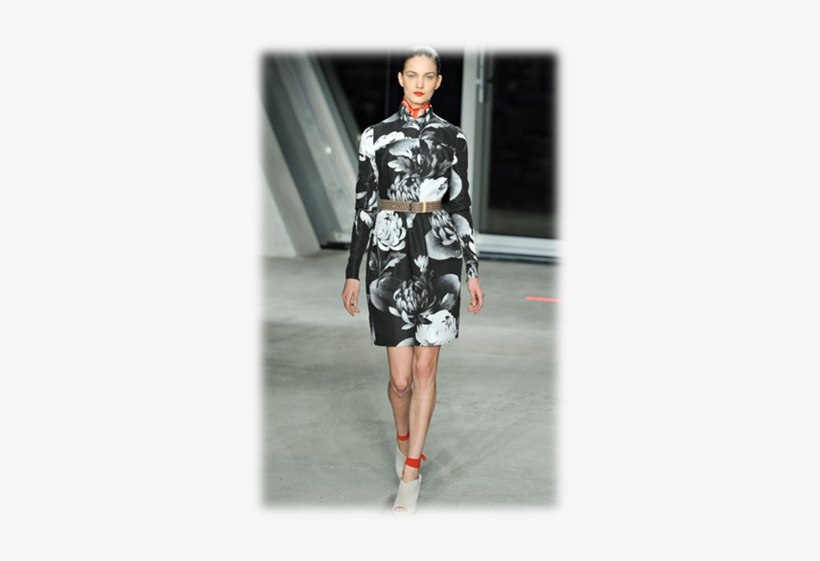 Neck Scarves Are Topping These Eye-catching Looks, - Fashion Show, transparent png download