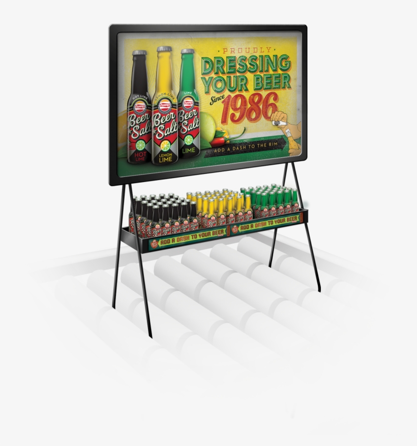 Beer Salt Bin A Fram - Billboard, transparent png download
