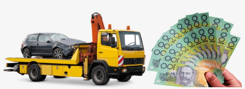 Scrap Car Removal Services Money - Tow Truck, transparent png download