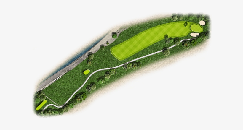 How To Play The Links - Aerial Photography, transparent png download