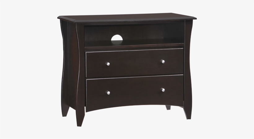 Night & Day Clove Tv Stand - Humble Abode Clove Wood Tv Stand In Dark Chocolate, transparent png download