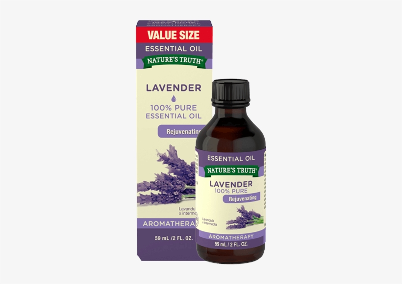 Diffuser - Nature's Truth - 100 Pure Essential Oil Lavender -, transparent png download