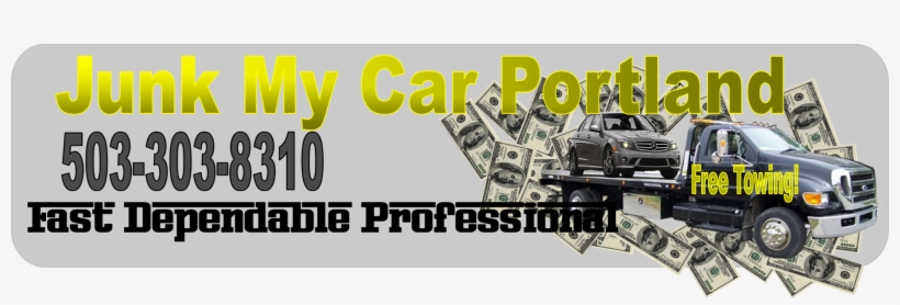 Cash For Junk Cars Portland- Junk My Car Portland - Money, transparent png download