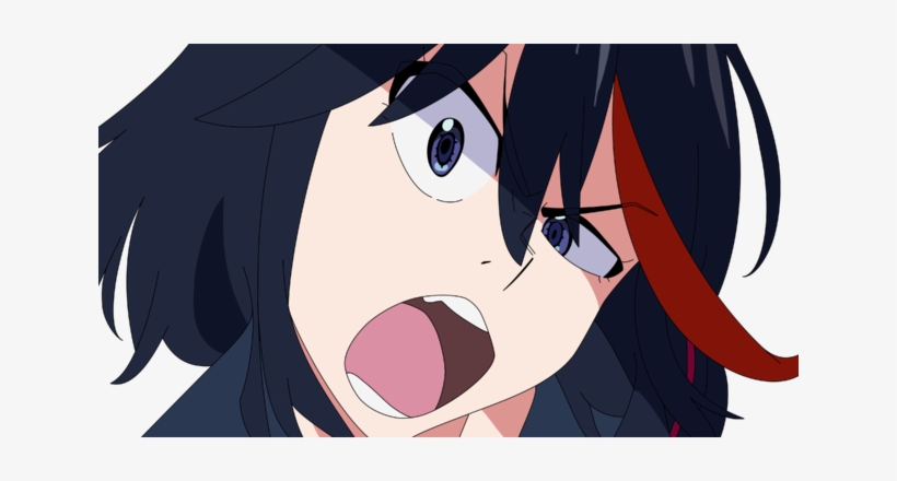 Ryuko Matoi Vector By Marvinr8313-d8tmmad - Ryuko Matoi Funny Face, transparent png download